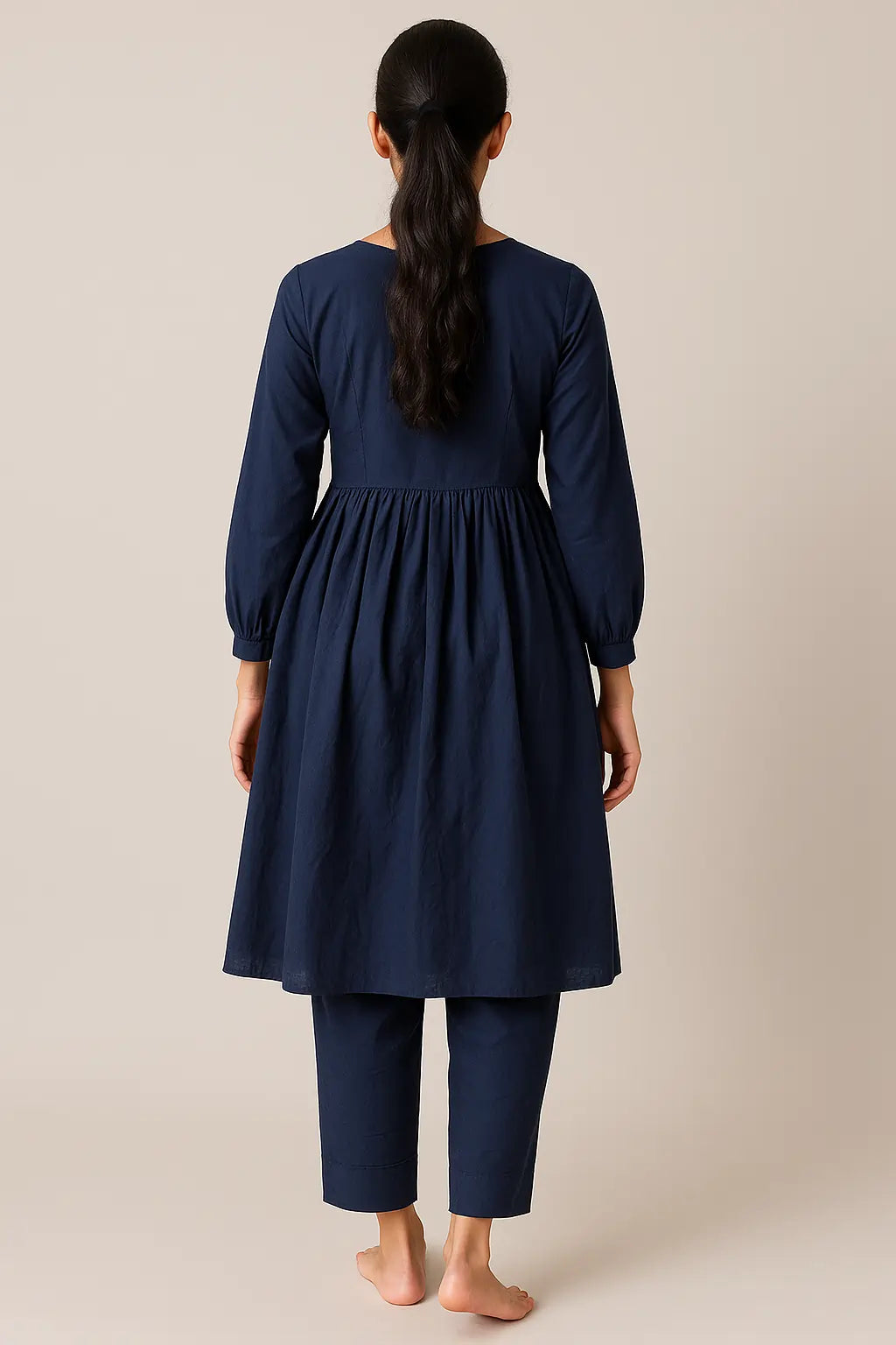 LOHZY Classic Indigo Kurta & Pants