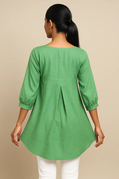 LOHZY Green Harmony Tunic