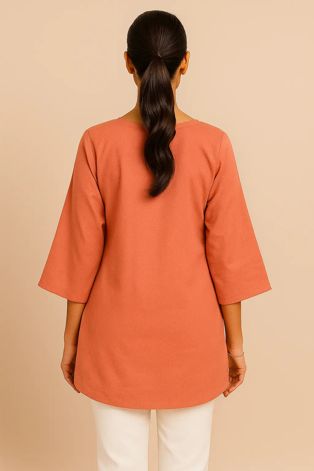 LOHZY Peach Harmony Tunic